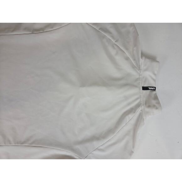 UNRL Interlock Quarter Zip White Golf Athleisure Large - Picture 5 of 7